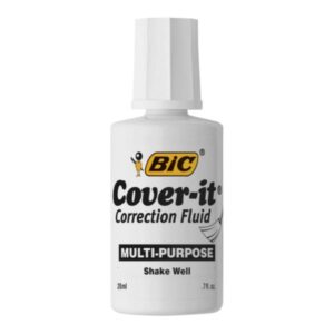 White correction fluid (Sold by the case)