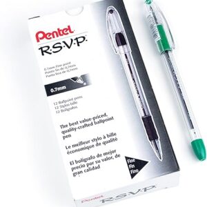 RSVP green pens fine