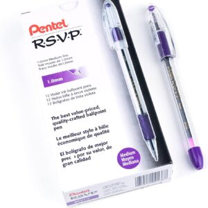 RSVP purple pens medium