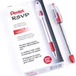 Rsvp red pens medium