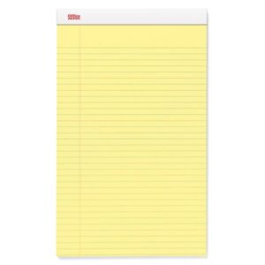 Legal pad legal size yellow (sold by the pack)